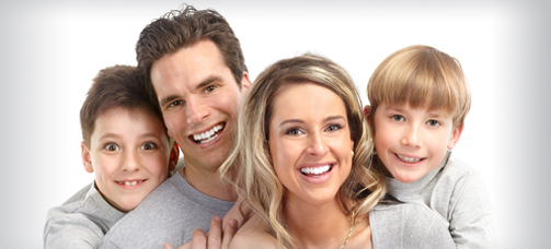 Happy Family Smiling